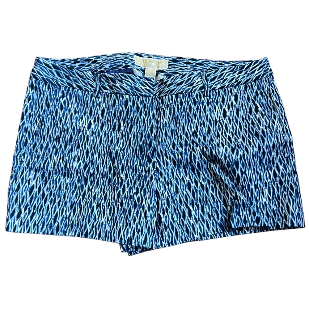 Michael Michael Kors Blue Pattern Shorts Size 6